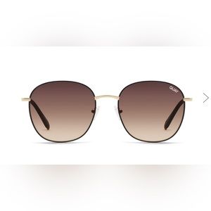 QUAY Jezabell Sunglasses in Black/Brown/Orange